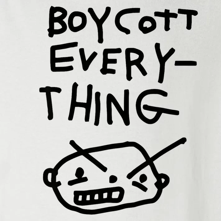 Funny Saying Boycott Everything Toddler Long Sleeve Shirt