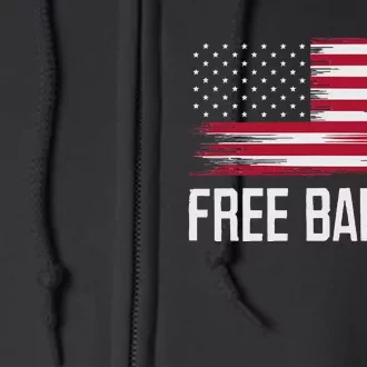 Free Steve Bannon Political Support Full Zip Hoodie