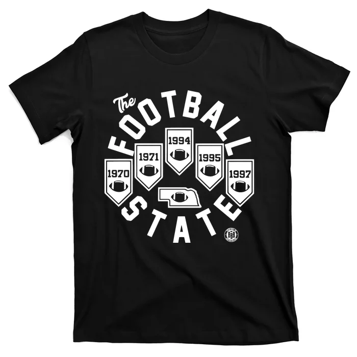 Football State Banners T-Shirt