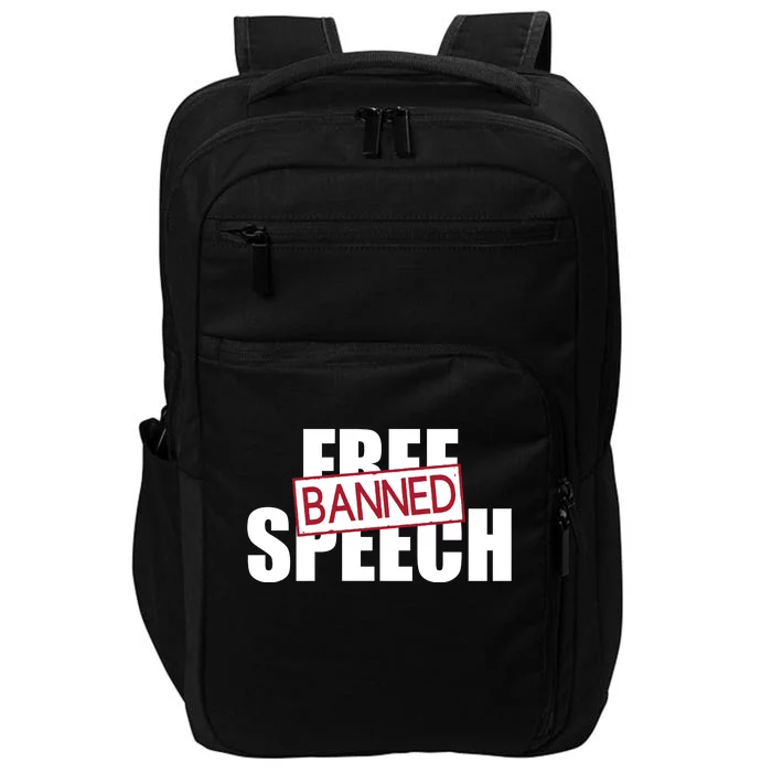 Free Speech Banned Impact Tech Backpack