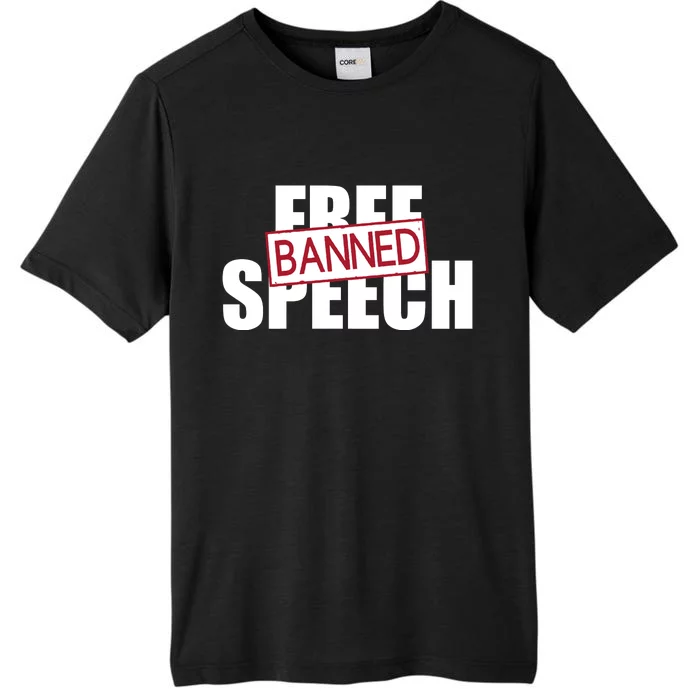 Free Speech Banned ChromaSoft Performance T-Shirt