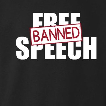 Free Speech Banned Toddler Hoodie