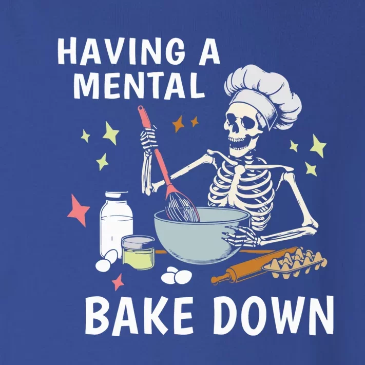 Funny Skeleton Baker Baking Lover Having A Tal Bake Down Great Gift Toddler Long Sleeve Shirt