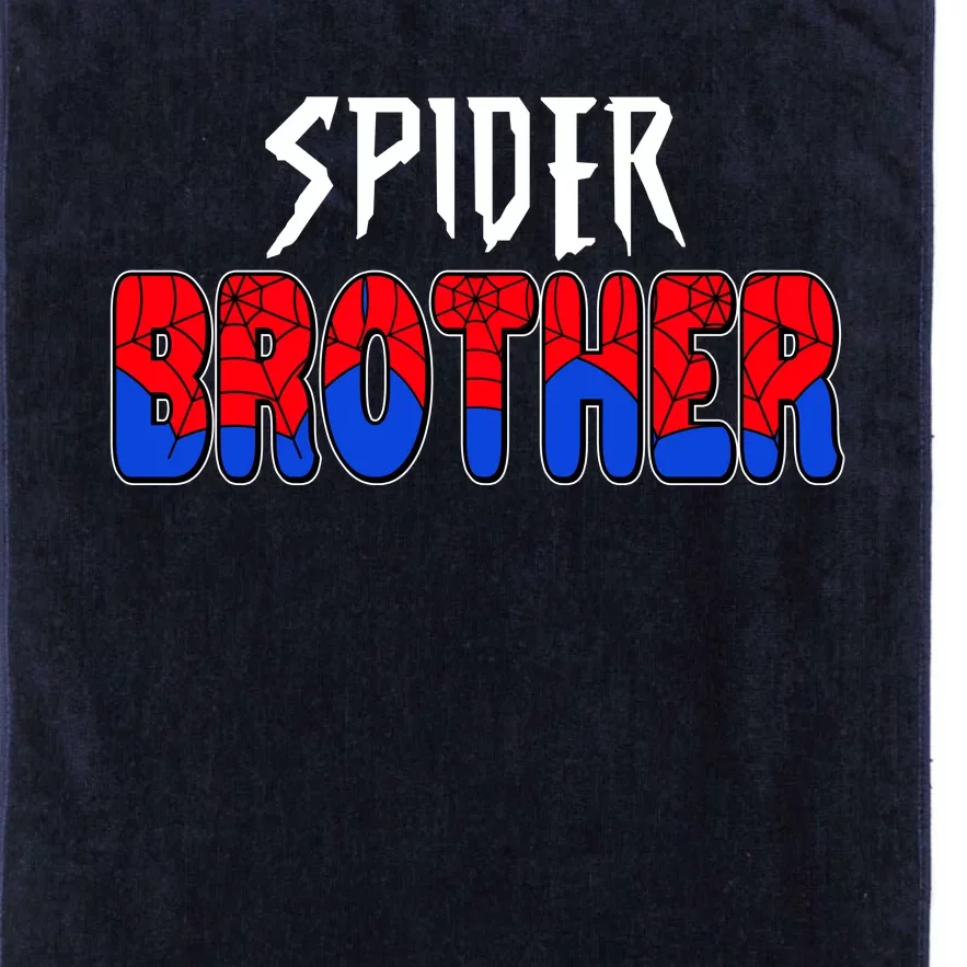 Funny Spider Brother Matching Family Shirts Platinum Collection Golf Towel