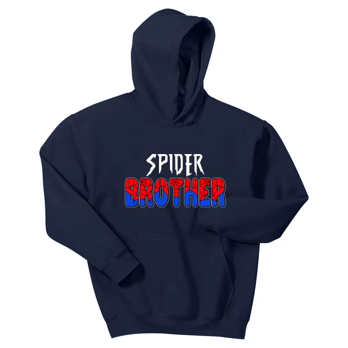 Funny Spider Brother Matching Family Shirts Kids Hoodie