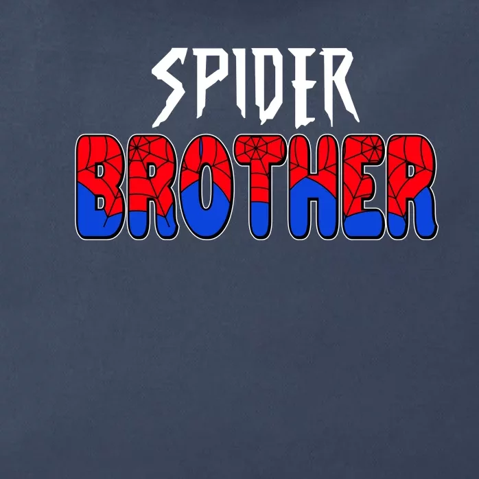 Funny Spider Brother Matching Family Shirts Zip Tote Bag