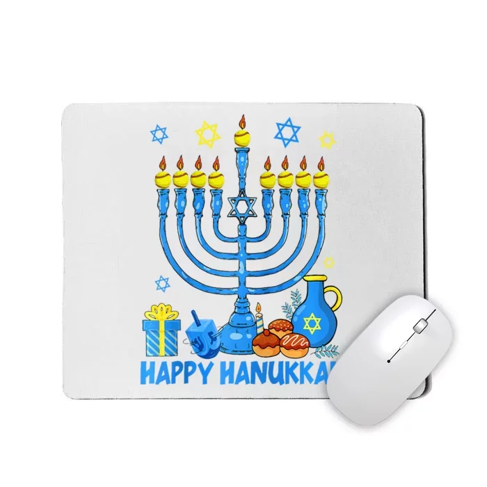 Funny Softball Balls Temple Menorah Chanukah Hanukkah Pajama Mousepad