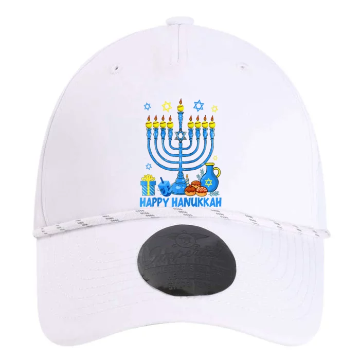 Funny Softball Balls Temple Menorah Chanukah Hanukkah Pajama Performance The Dyno Cap