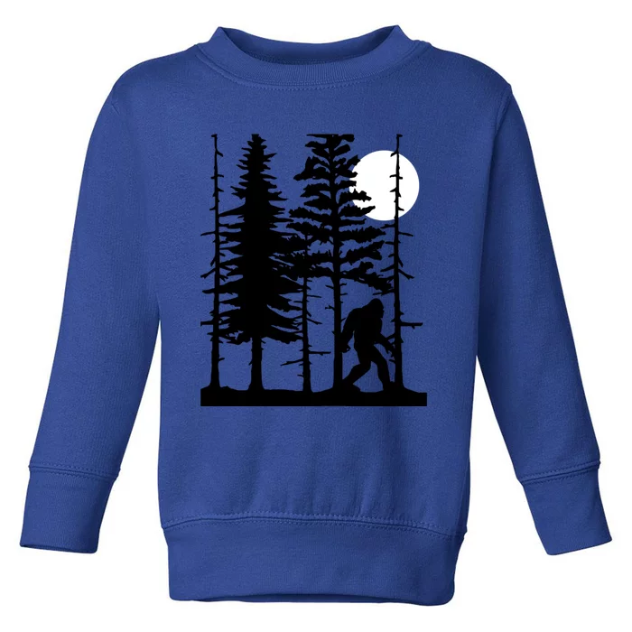 For Sasquatch Believers Great Gift Toddler Sweatshirt