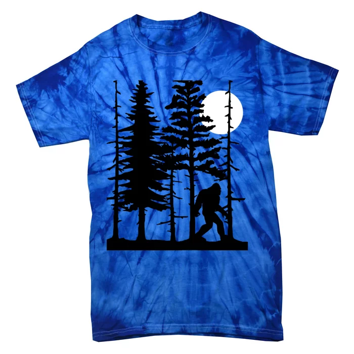 For Sasquatch Believers Great Gift Tie-Dye T-Shirt