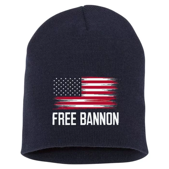 Free Steve Bannon Short Acrylic Beanie