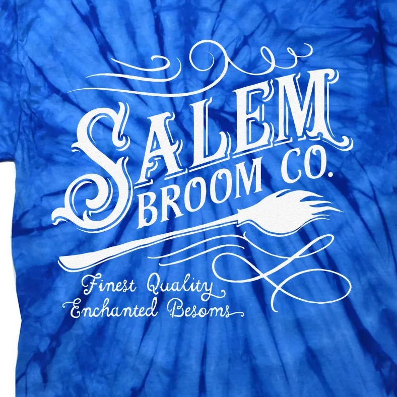 Funny Salem Broom Company Est 1692 Halloween Tie-Dye T-Shirt