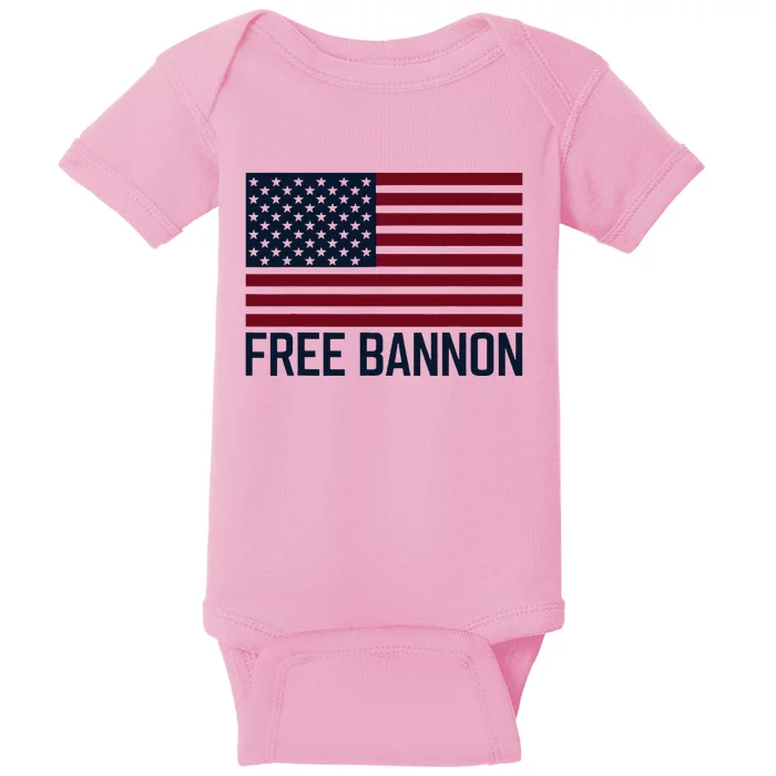 Free Steve Bannon Baby Bodysuit