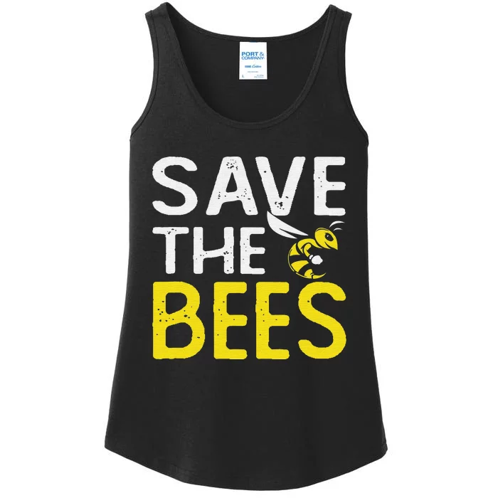 funny Save Bees Beekeeper Bee Keeping Honey Ladies Essential Tank