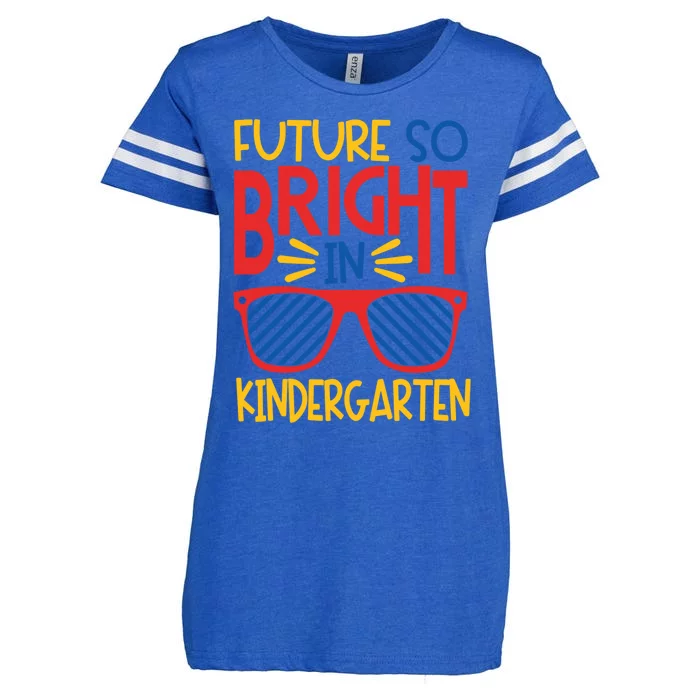 Future So Bright In Kindergarten Sunglasses And Teacher Gift Enza Ladies Jersey Football T-Shirt