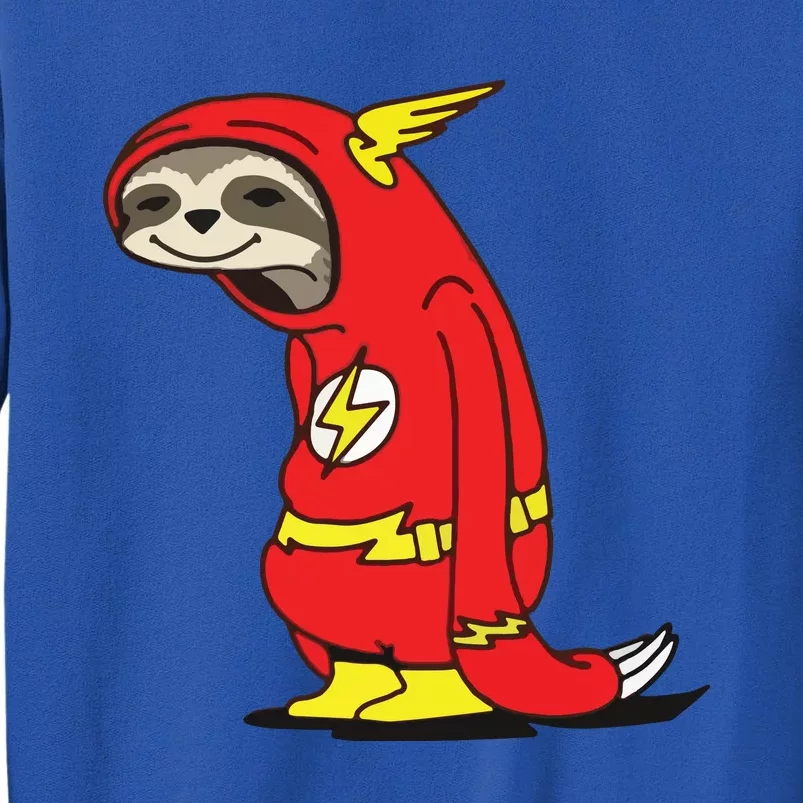 Flash Sloth Cool Nerd Gift For Him Tall Sweatshirt