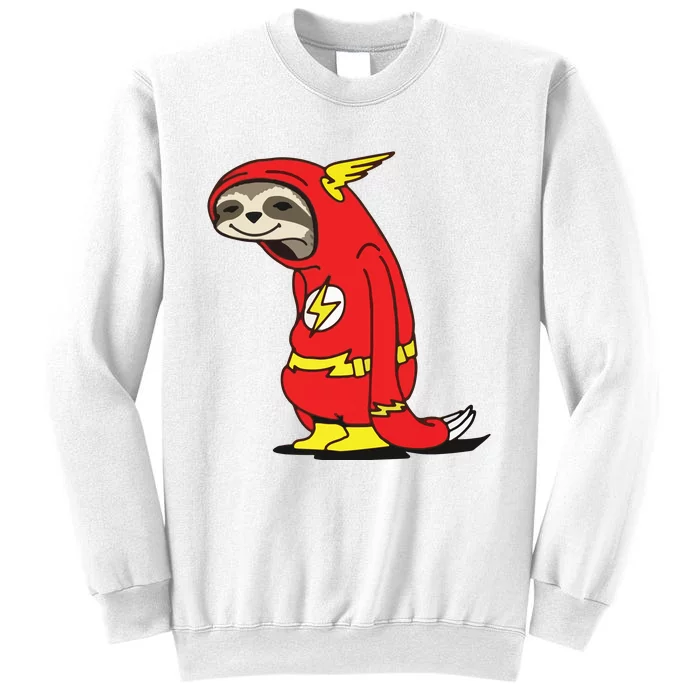 Flash Sloth Cool Nerd Gift For Him Sweatshirt