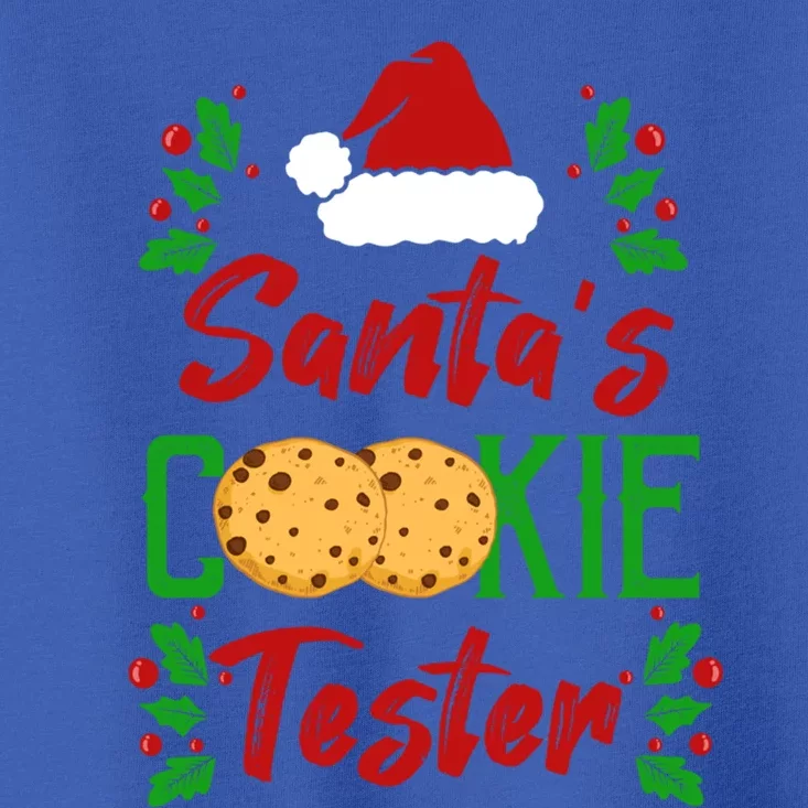 Funny SantaS Cookie Tester Christmas Cookies Taste Test Gift Toddler T-Shirt