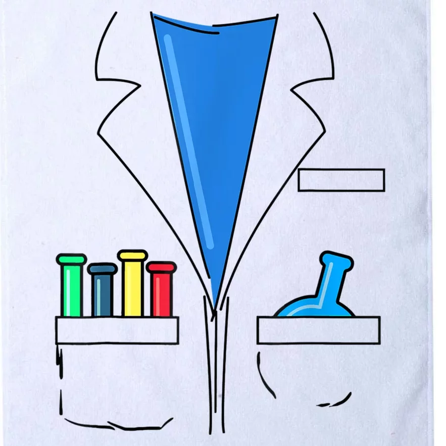 Funny Scientist Costume Nerd Chemistry Halloween Science Teacher Platinum Collection Golf Towel