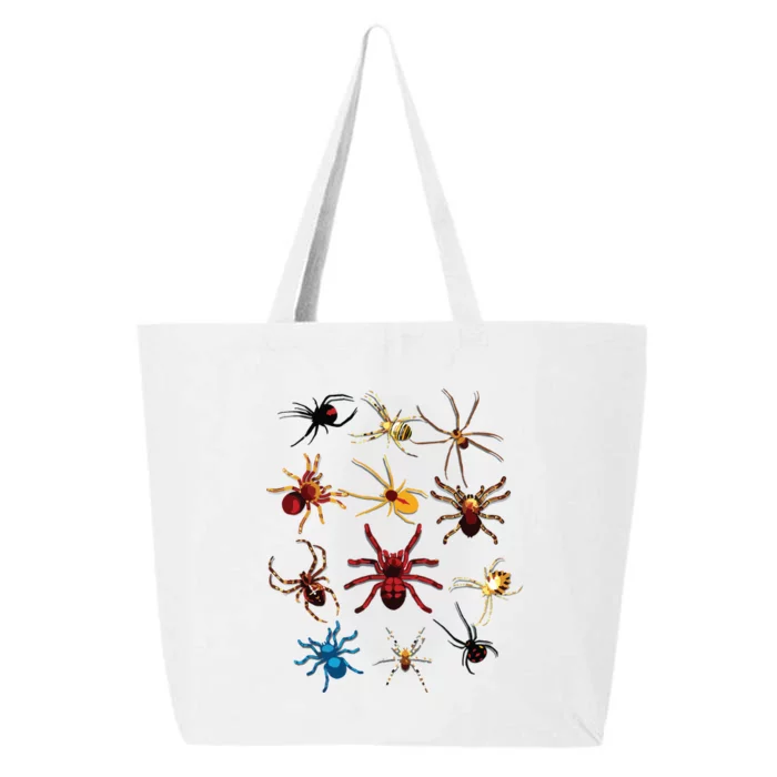 Funny Spiders Cute Halloween Scary Spiders Gift 25L Jumbo Tote