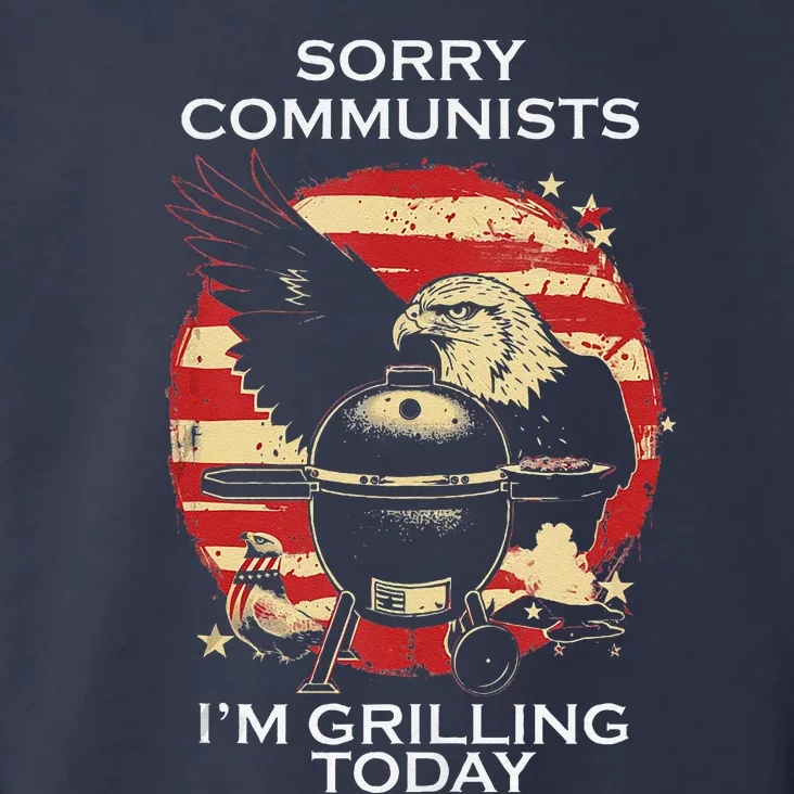 Funny Sorry Communists IM Grilling Today Toddler Hoodie