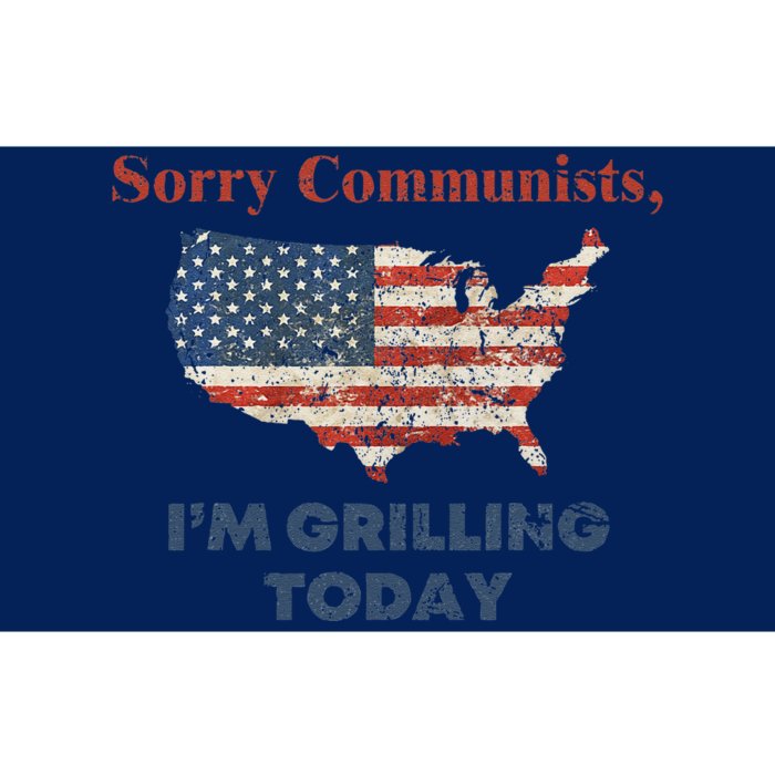 Funny Sorry Communists IM Grilling Today Bumper Sticker