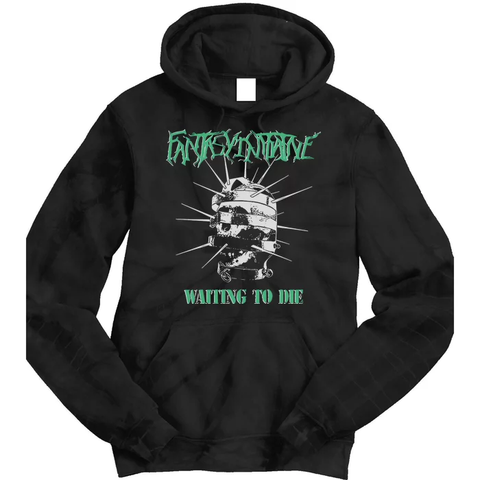 Fantasyinitiative Skull Cage Waiting To Die Tie Dye Hoodie