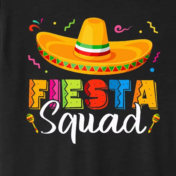 Fiesta Squad Cinco De Mayo Mexican Party Family Group Fiesta ChromaSoft Performance T-Shirt