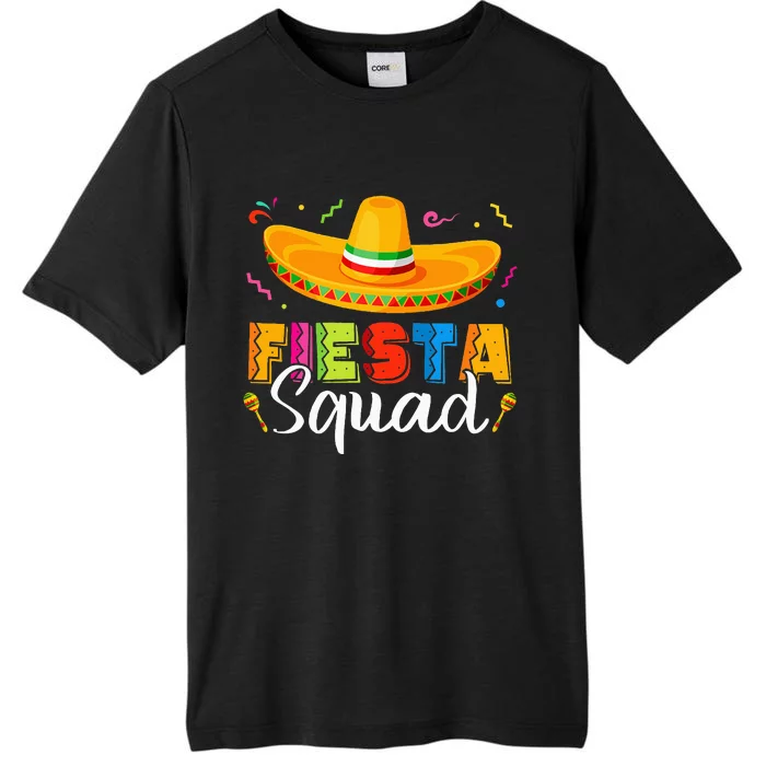 Fiesta Squad Cinco De Mayo Mexican Party Family Group Fiesta ChromaSoft Performance T-Shirt