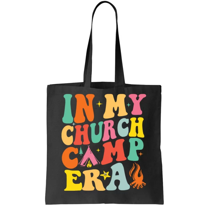 Funny Summer Camping Tote Bag