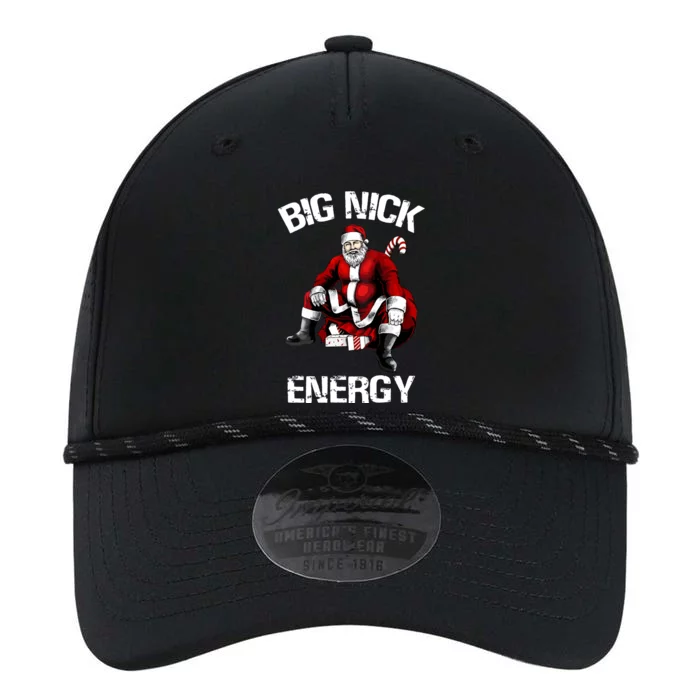 Funny Santa Christmas Big Nick Energy Gift Performance The Dyno Cap