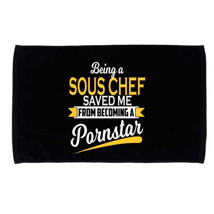 Funny Sous Chef Gift Microfiber Hand Towel