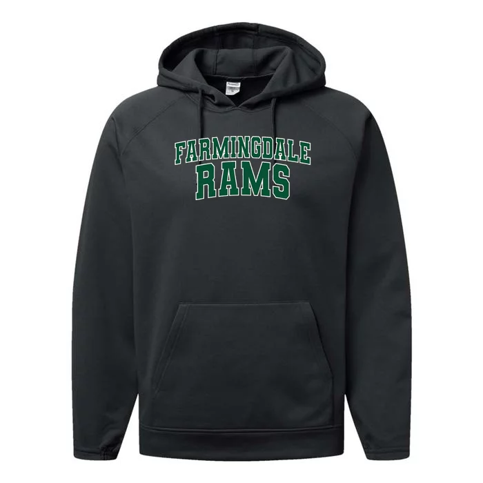 Farmingdale State College Rams Performance Fleece Hoodie