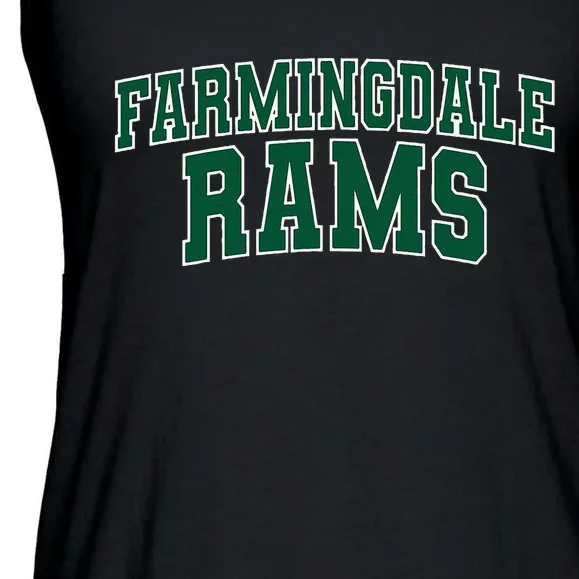 Farmingdale State College Rams Ladies Essential Flowy Tank