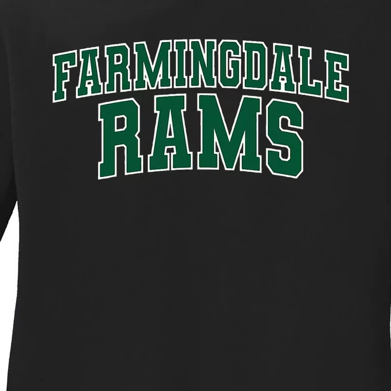 Farmingdale State College Rams Ladies Long Sleeve Shirt