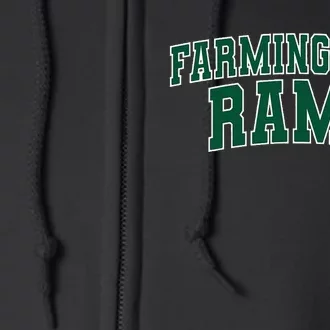 Farmingdale State College Rams Full Zip Hoodie