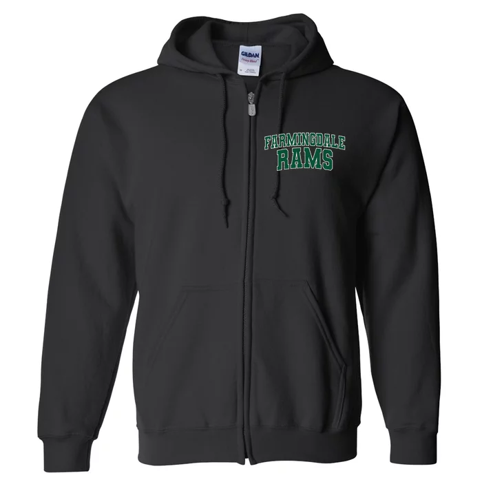 Farmingdale State College Rams Full Zip Hoodie