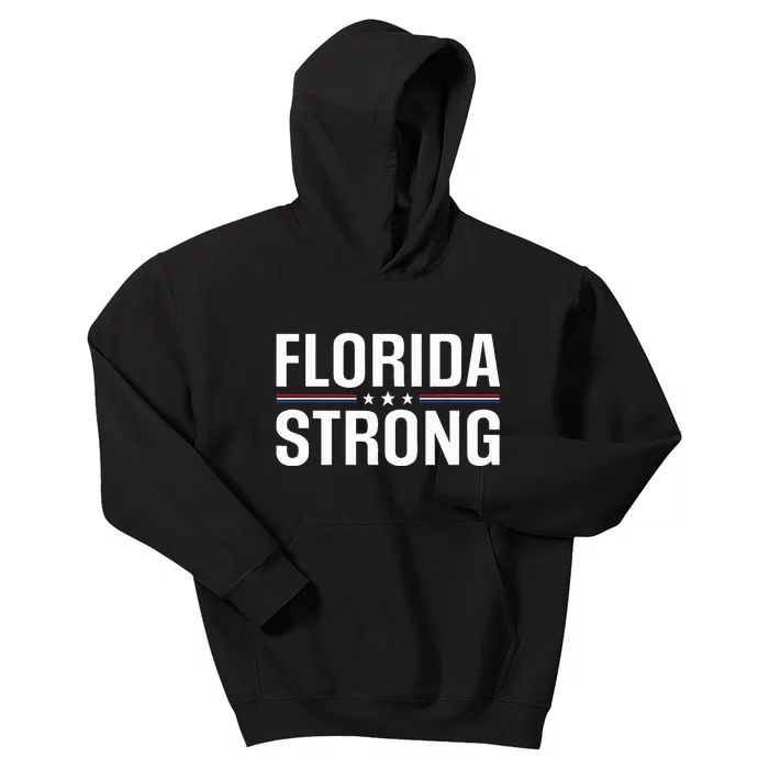 Florida Strong Community Strength Prayer Support Kids Hoodie