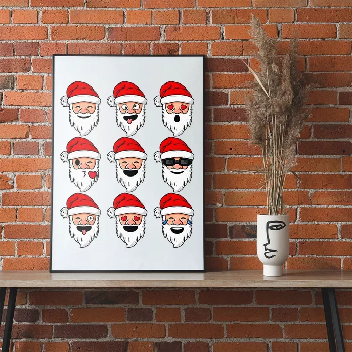 Festive Santa Claus Holiday Fun Poster