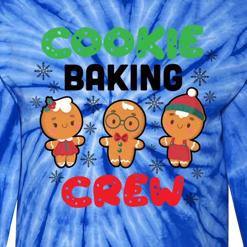 Funny Social Cookie Baking Crew Cookies Gift Cute Gift Tie-Dye Long Sleeve Shirt