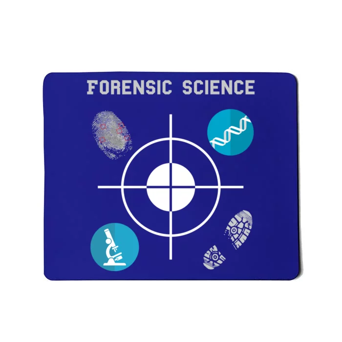 Forensic Science Cute Gift Crime Scene Evidence Mousepad