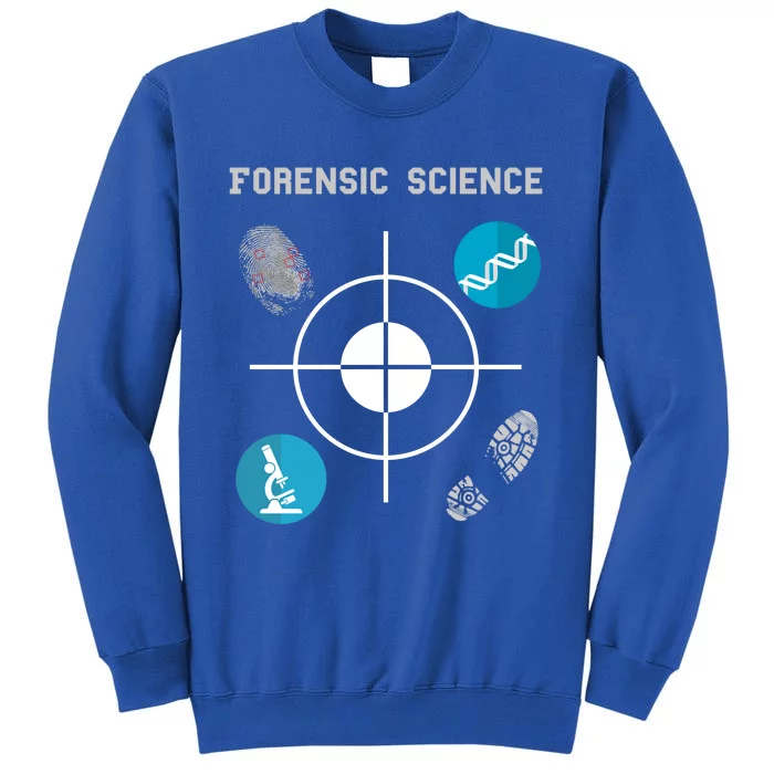 Forensic Science Cute Gift Crime Scene Evidence Tall Sweatshirt