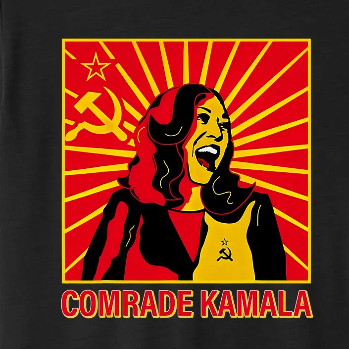 Fun Socialist Comrade Kamala Commie La Harris 2024 Kammunism ChromaSoft Performance T-Shirt