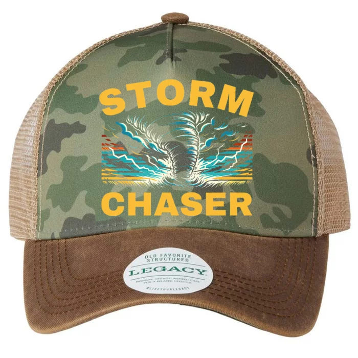 Future Storm Chaser Storm Chasing Tornado Meteorology Legacy Tie Dye Trucker Hat