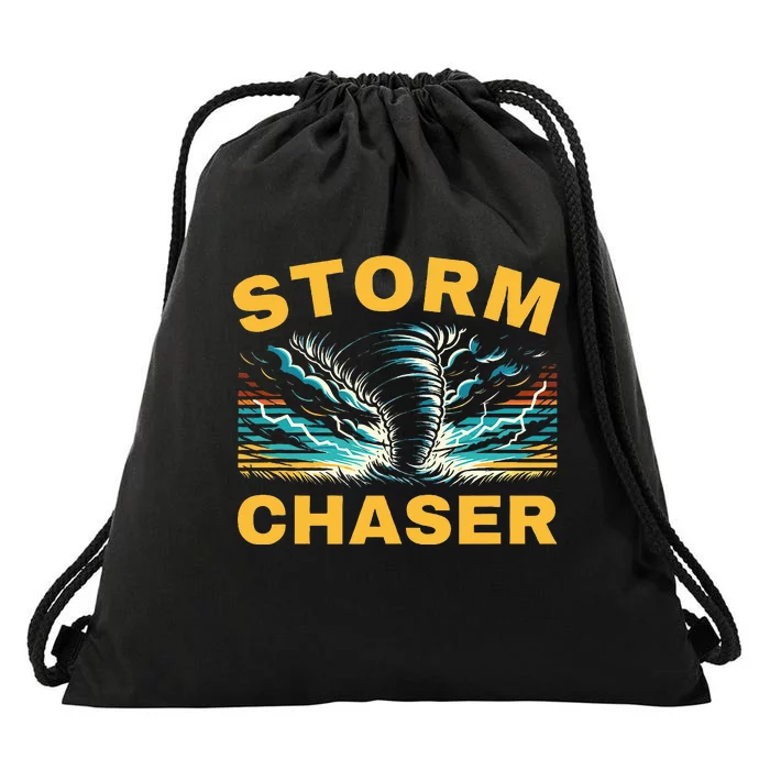 Future Storm Chaser Storm Chasing Tornado Meteorology Drawstring Bag