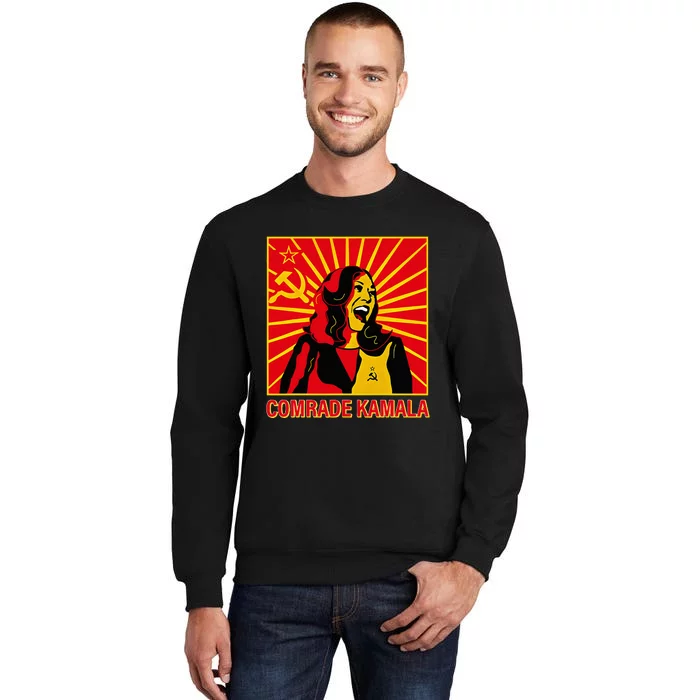 Fun Socialist Comrade Kamala Commie La Harris 2024 Kammunism Sweatshirt