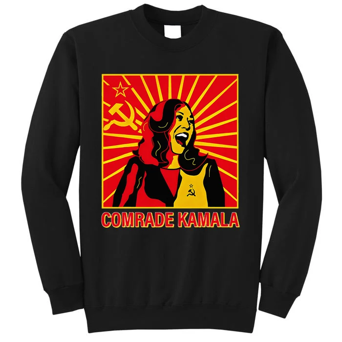 Fun Socialist Comrade Kamala Commie La Harris 2024 Kammunism Sweatshirt