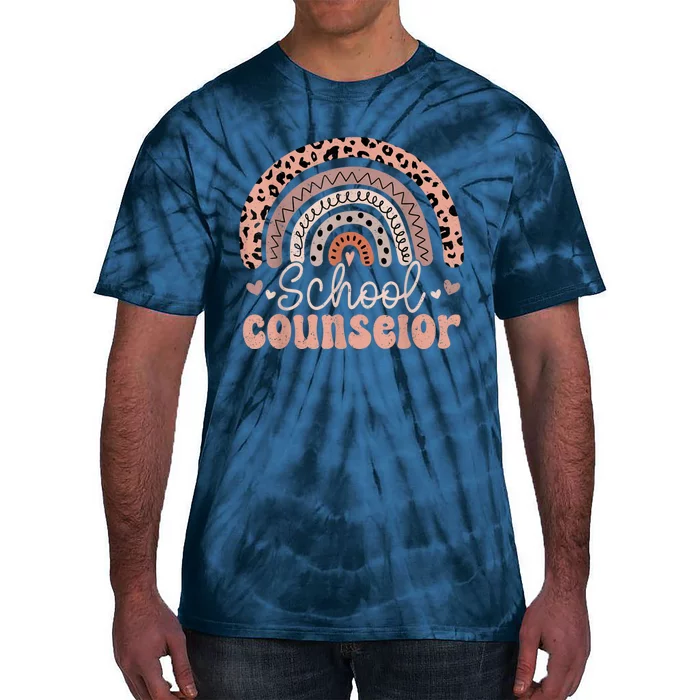 Funny School Counselor Teacher Back To School Teacher Life Tie-Dye T-Shirt