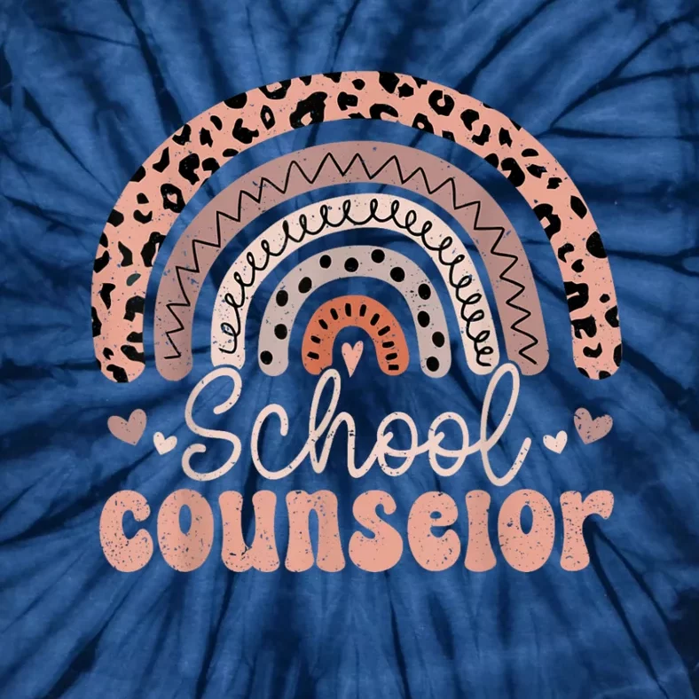 Funny School Counselor Teacher Back To School Teacher Life Tie-Dye T-Shirt