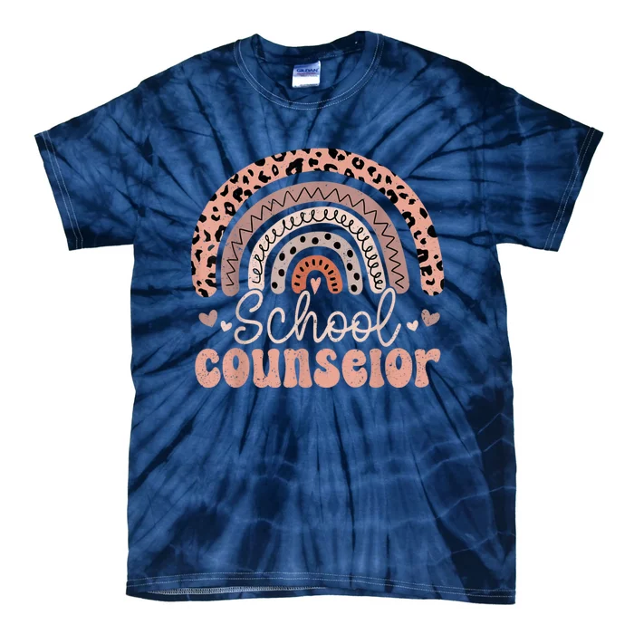 Funny School Counselor Teacher Back To School Teacher Life Tie-Dye T-Shirt